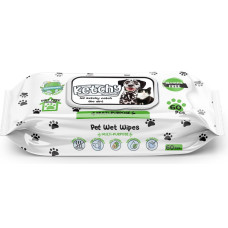 Влажные салфетки для животных KETCHY BIO Papilion, 60 шт